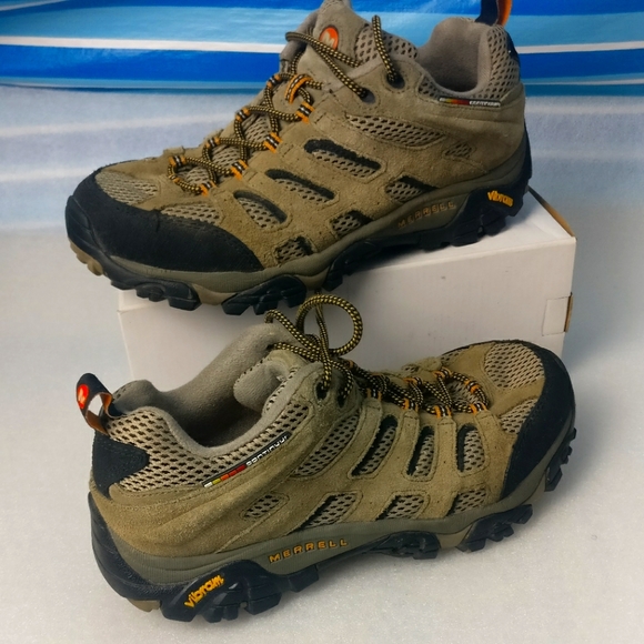 MERELL Continuum+Vibram Ortholite Leather Trail Hike Walk Outdoor Shoe 8men=9.5w - Picture 2 of 8